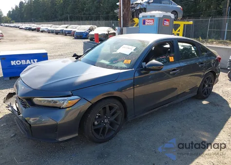 2025 Honda Civic Sport from USA, damaged, VIN 2HGFE2F50SH532908